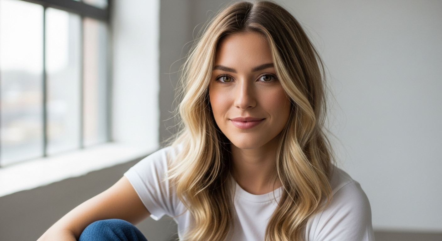 blonde highlights
