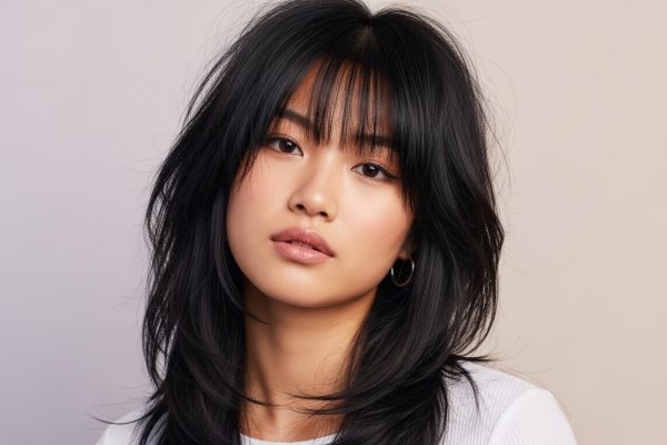 Long Wolf Cut Hairstyles That Are Wildly Trending in 2025 🐺✨ long wolf cut