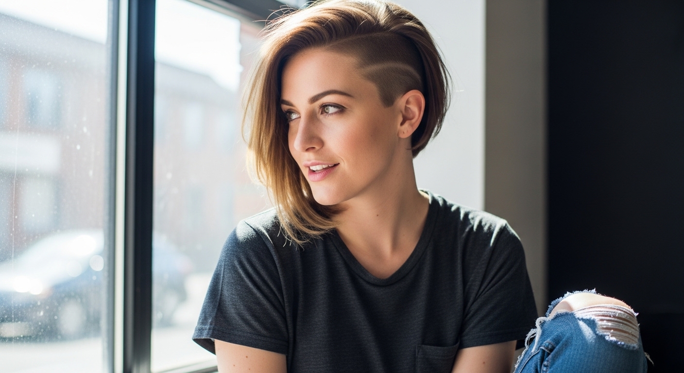 undercut hair women's