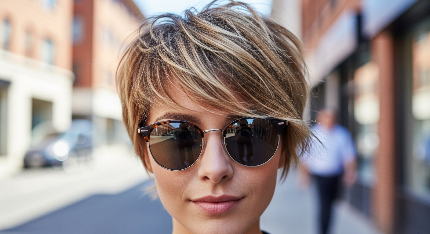 choppy pixie cuts for thick hair