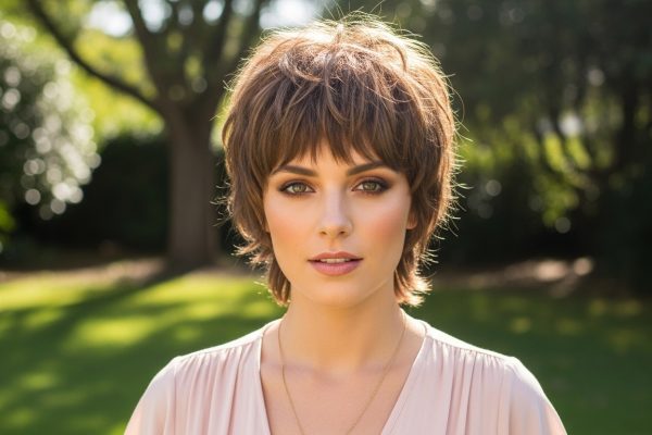 Short Shag Hair Inspiration for Every Face Shape & Hair Texture 🌟 short shag hair