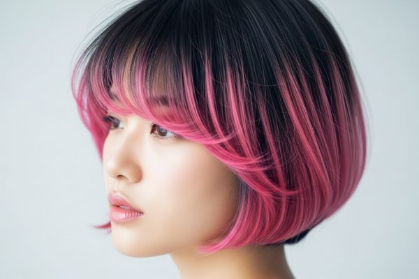 pink ombre hair