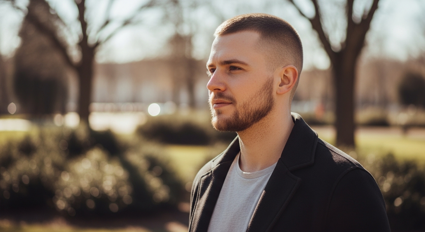short hair style men