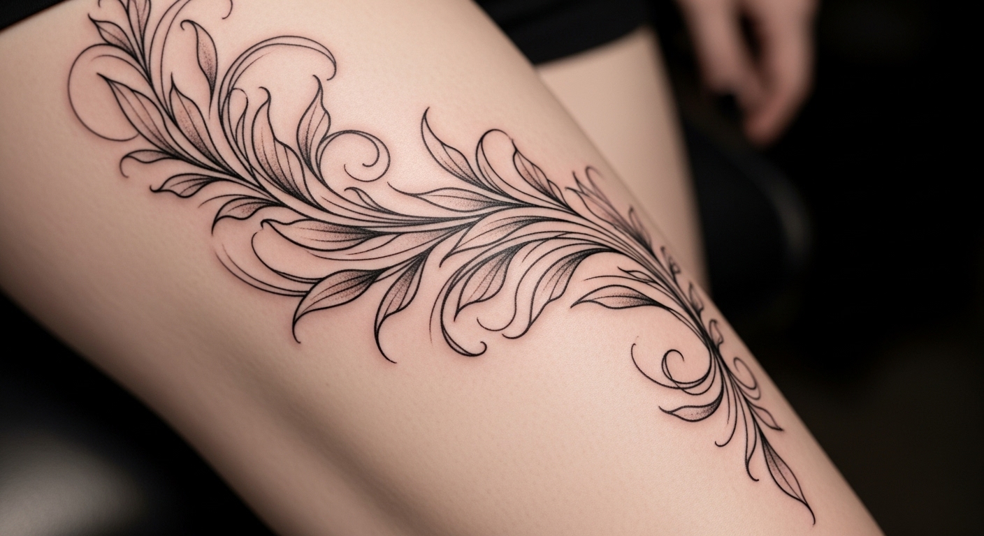 leg tattoos for female