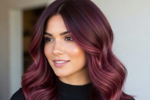 burgundy hair color