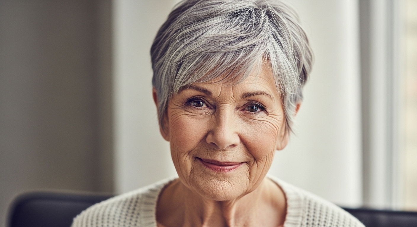 pixie haircuts for older women