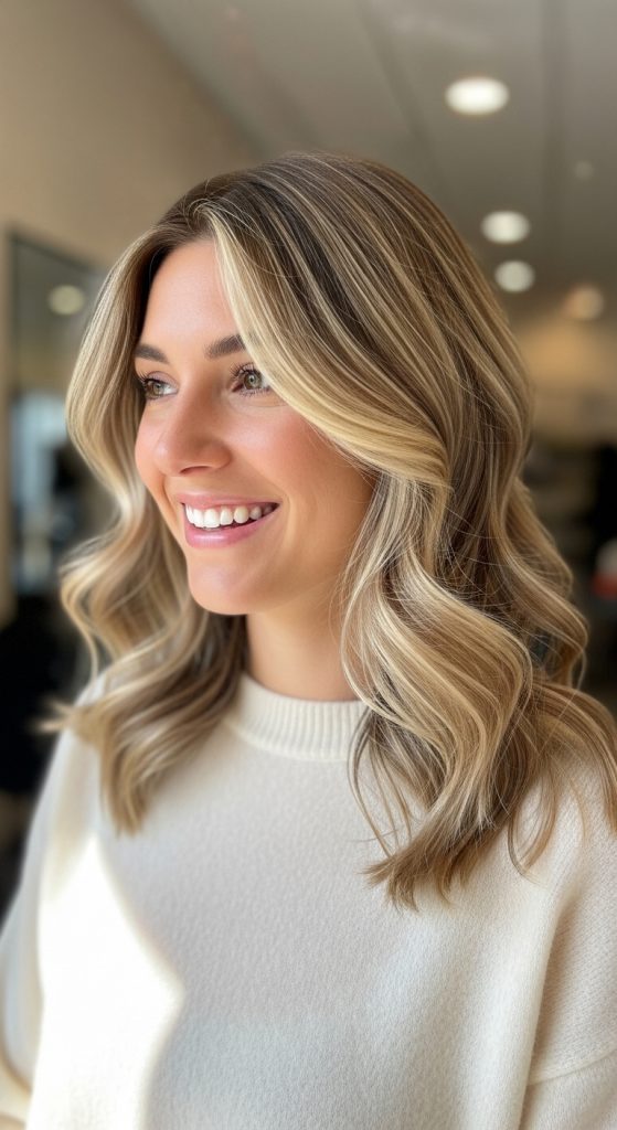 Dirty blonde hair