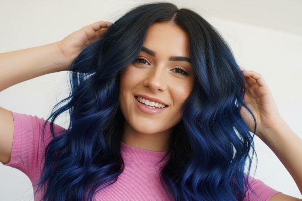 Dare to Go Deep: 10 Stunning Hair Dark Blue Styles You’ll Love 💫🔵 hair dark blue