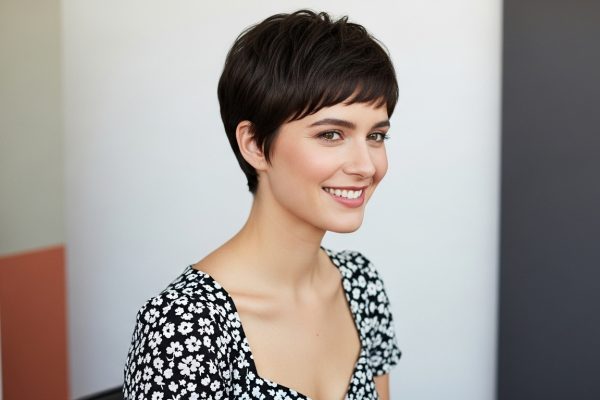 Chic, Sharp, and Stylish: Short Hair Short Fringe Trends You’ll Love 💇♀️✨ short hair short fringe